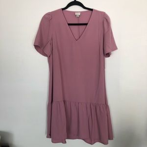 A New Day Lilac Swing Dress